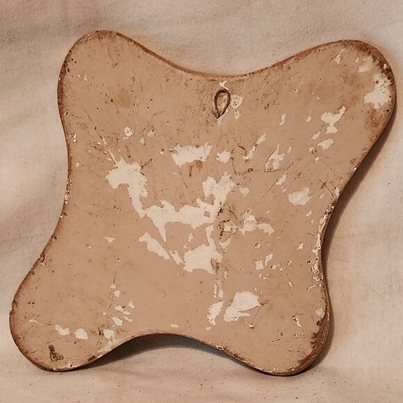 3D Ceramic Asian Oriental Child‎ Wall Hanging 40's 50's 10x10 - Picture 6 of 6